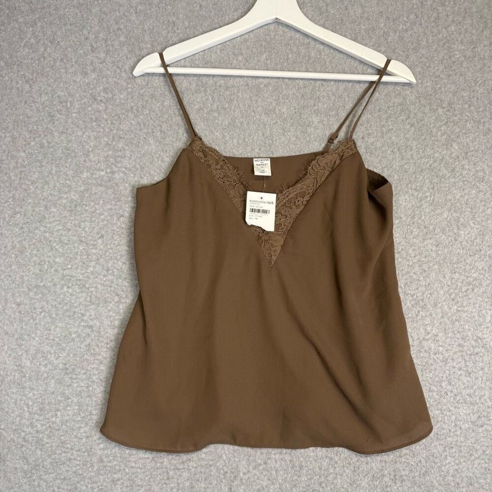 Brand New Melrose and Market Women's XS Sleeveless Blouse Cropped Top
